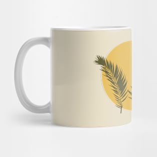 Tropical Leaves 2 Mug